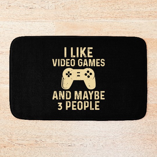Unisex Gaming Bath Mats