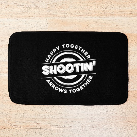 Archery Archer Bowman Bath Mats