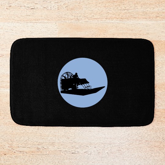 Airboat Fanboat Airboating Planeboat Swamp boat Bath Mats