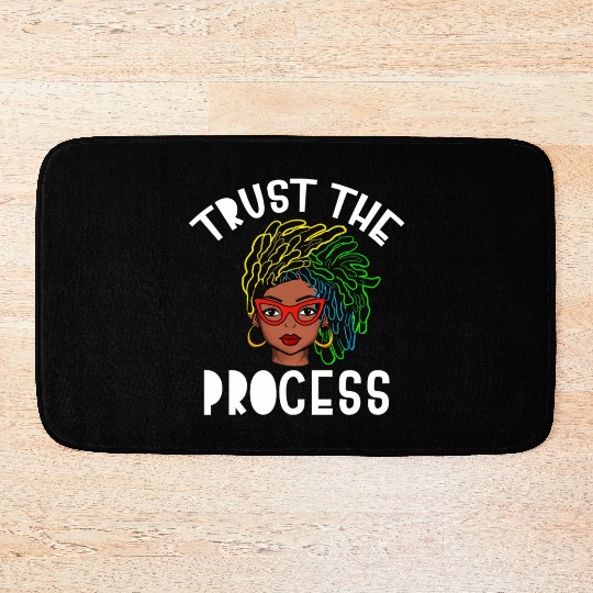 Naturally Loc's Trust The Process Bath Mats