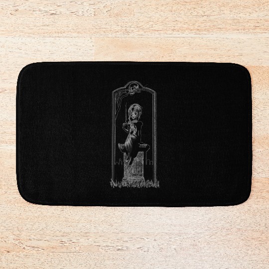 mary horror vintage Bath Mats