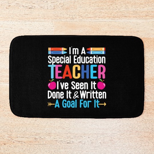 I'm A Special Education Teacher, SPED Teacher Bath Mats