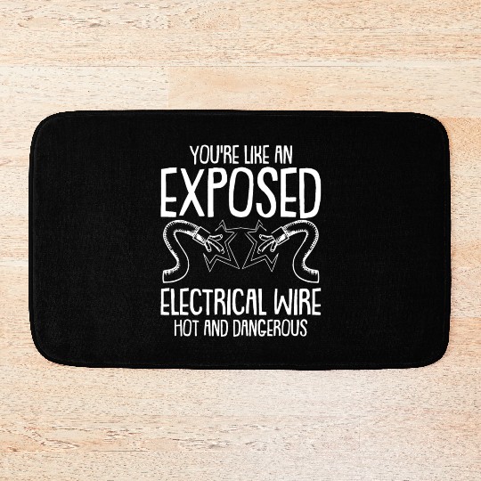 Electrician Electrical Engineer Lineman Bath Mats