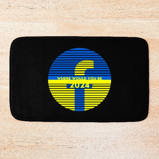 New design in solidarity with Ukraine WHERE WOULD Bath Mats