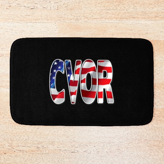 Nurses USA Flag Stars Stripes CVOR Bath Mats