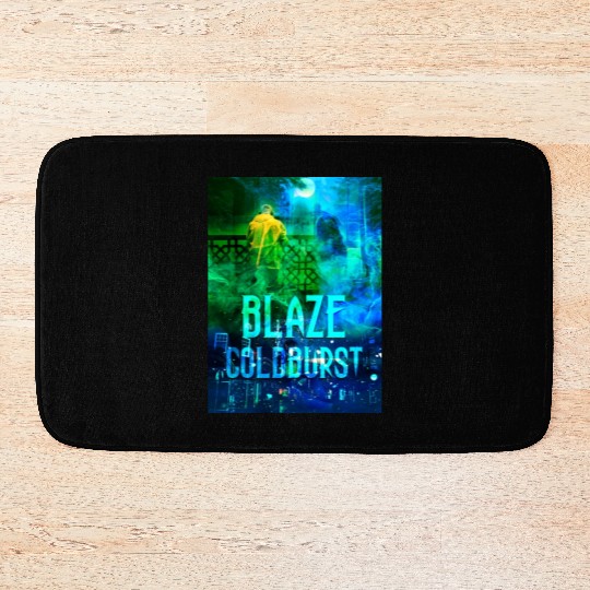 Blaze Goldburst Fantasy Book Mystery Horror Bath Mats