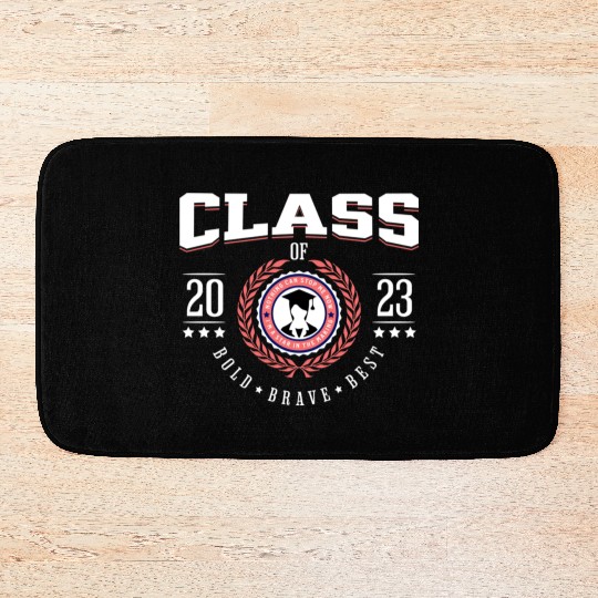 Class of 2023 Female Graduation Day Bath Mats