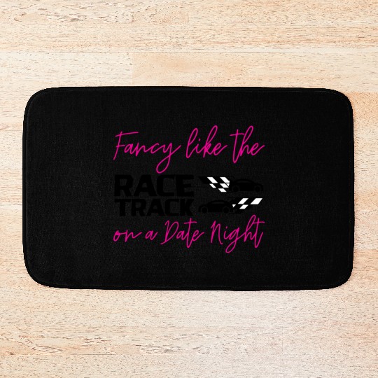 Fancy Like The Race Track On A Date Night 2 Bath Mats