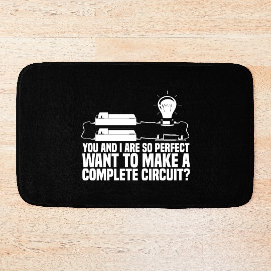 Electrician Electrical Engineer Lineman Bath Mats