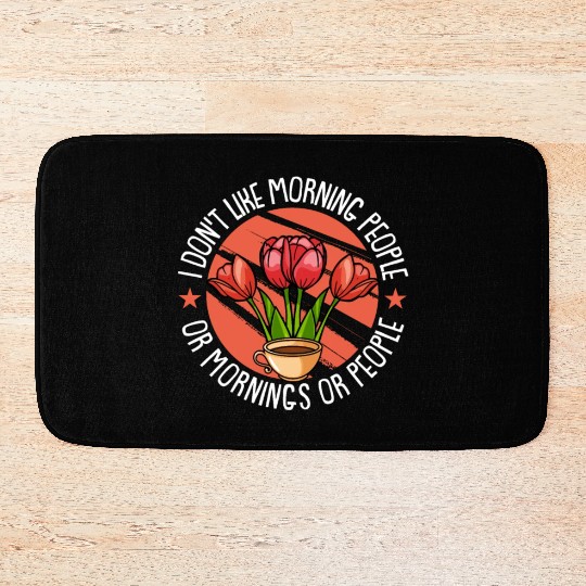 Tulip Garden Gardening Bath Mats