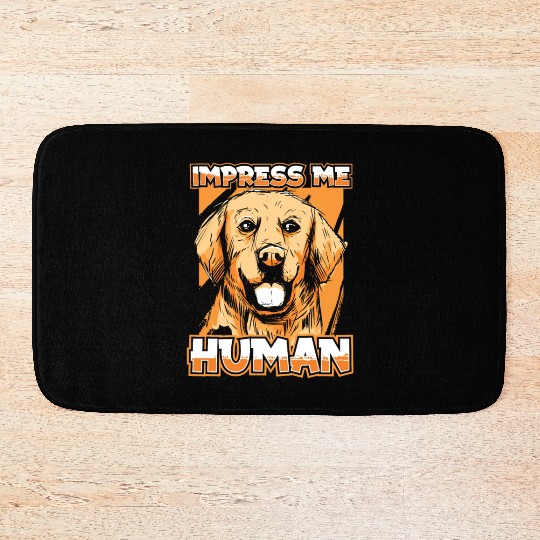 Golden Retriever Breed Dog Lover Bath Mats