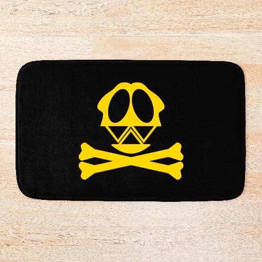 Silly Crossbones Bath Mats