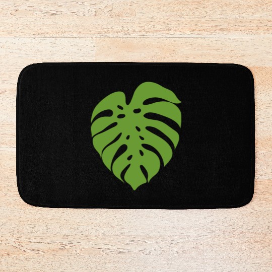 Tropical Leaves Bath Mats