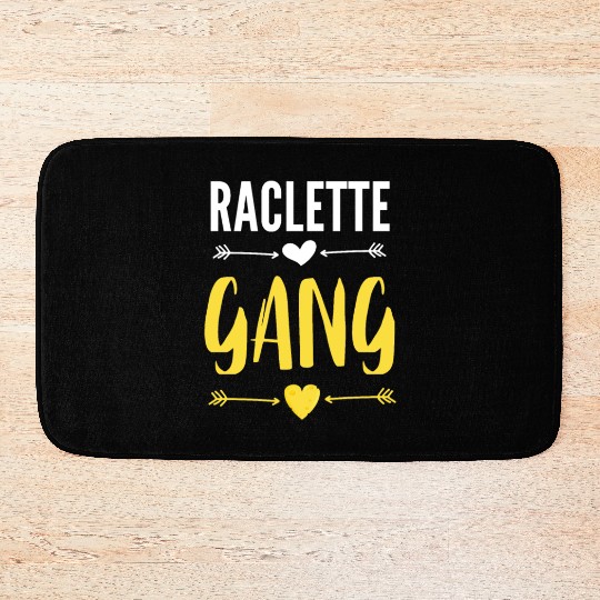 Raclette GANG - Cheese Fromage Bath Mats