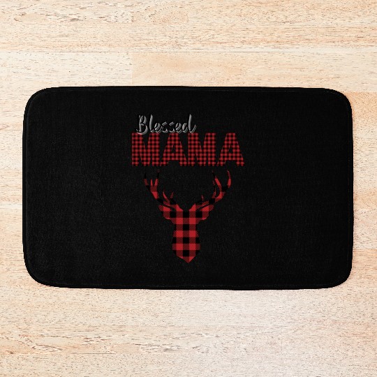 Blessed Mama. Bath Mats