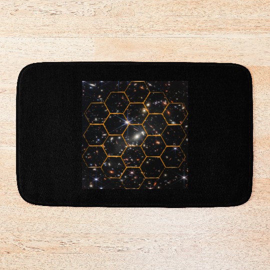 design of james webb space Bath Mats