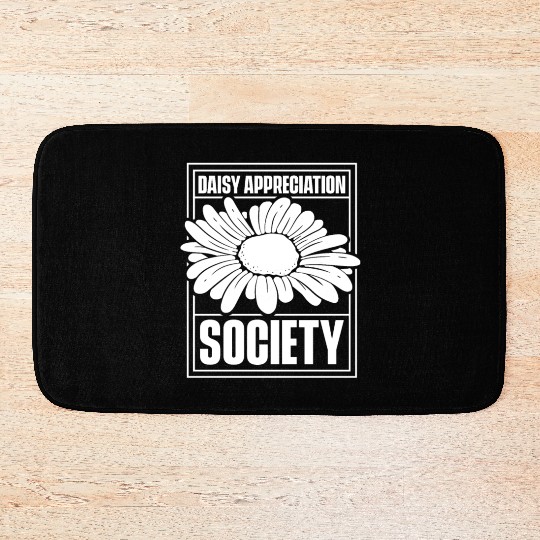 Daisy Garden Gardening Gardener Bath Mats