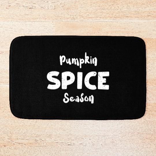 Pumpkin Spice Season - Pumpkin Bath Mats