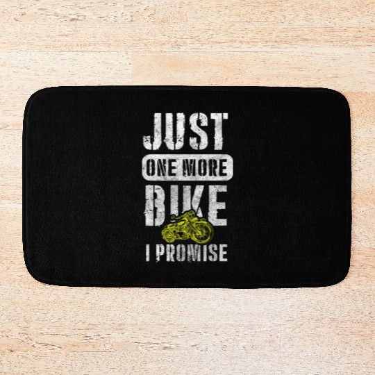 Biker Chopper Racing Bath Mats