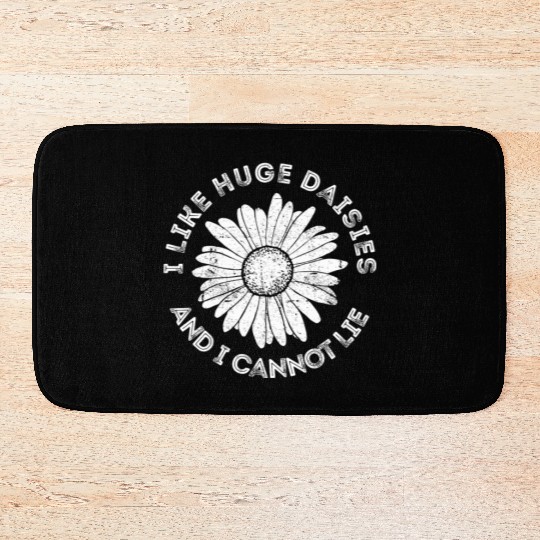 Daisy Garden Gardening Gardener Bath Mats