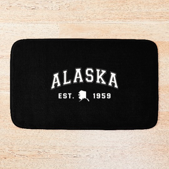 Alaska Gift USA Natur Bär Denali Grizzly Wald Bath Mats