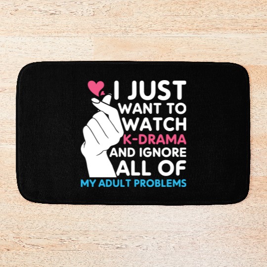 wath k-drama, k pop music, kdrama Bath Mats