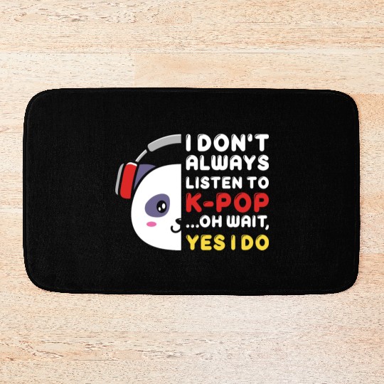 kpop always, k pop music, korean pop music Bath Mats