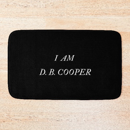 I AM D.B. COOPER Bath Mats