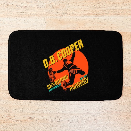 DB Cooper Skydiving Academy Bath Mats