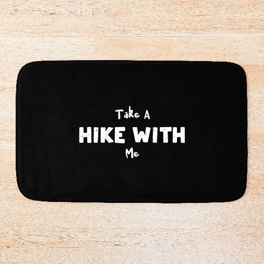 Take A Hike With Me - Hiking Bath Mats