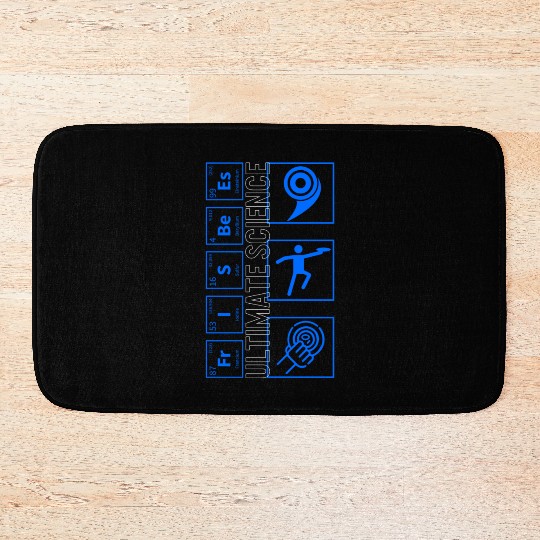 Frisbee Bath Mats, Ultimate Science Periodic Table