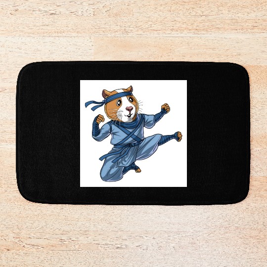 Guinea Pig Ninja Bath Mats