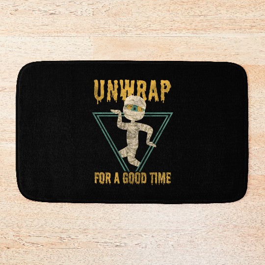 Mummy Fear Pyramid Anubis Bath Mats