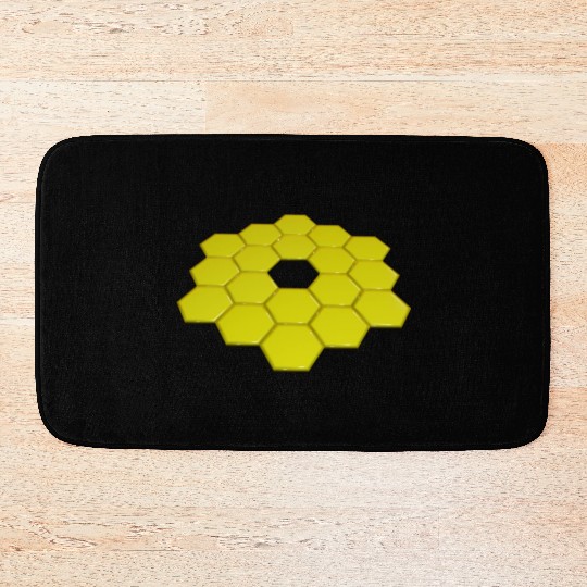 james webb telescope Bath Mats