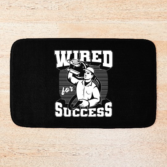 Electrician Electrical Engineer Lineman Bath Mats