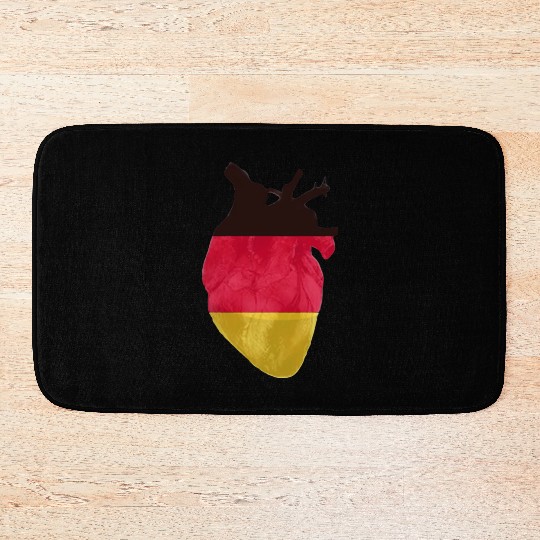 I Love Germany Bath Mats