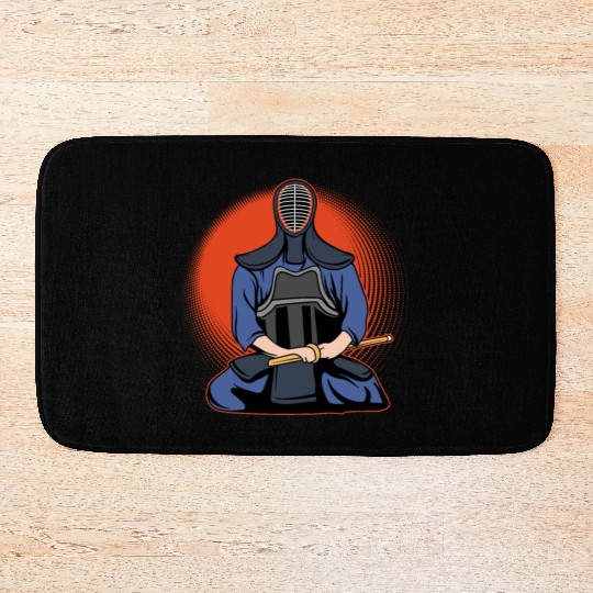Kendo Master Kenjutsu Bamboo Swords Japanese MMA Bath Mats