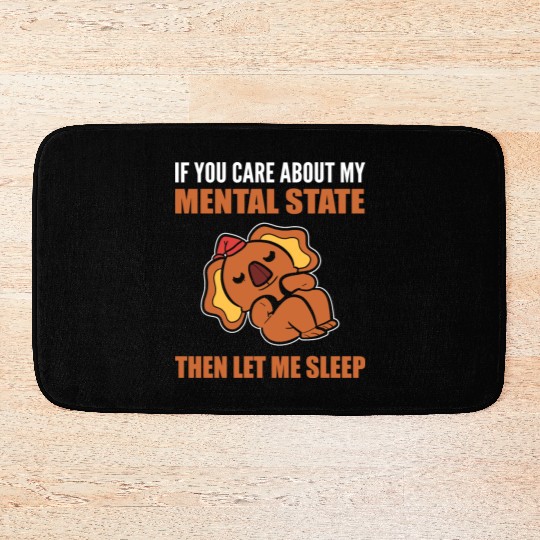Let me Sleep Joker or Comedian Gift Bath Mats