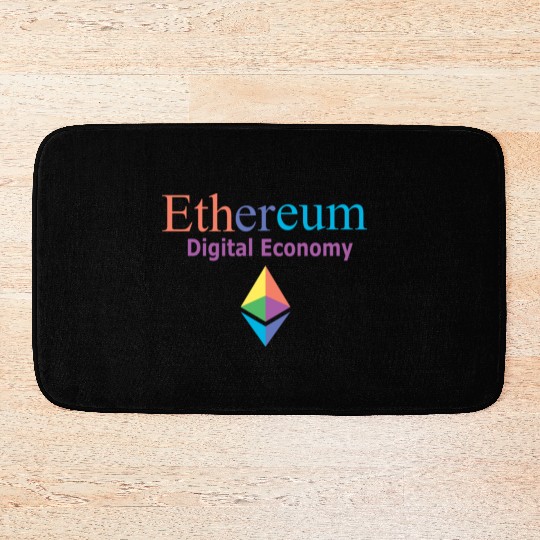 ETHEREUM DIGITAL ECONOMY Bath Mats