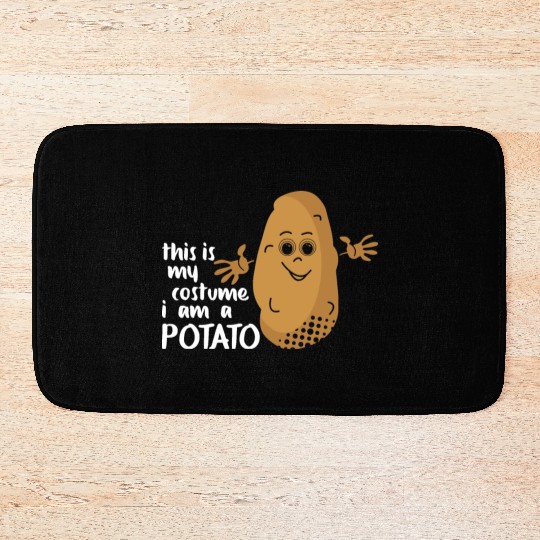 I Am A Potato Funny Bath Mats
