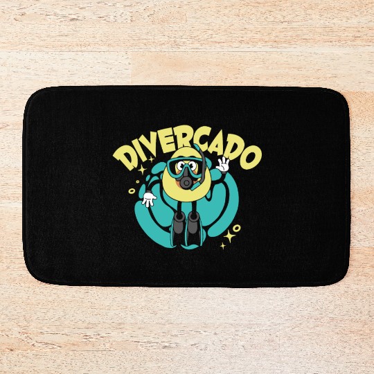 Scuba Diving Diver Bath Mats