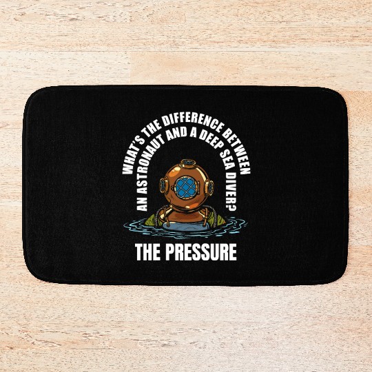 Scuba Diving Diver Bath Mats