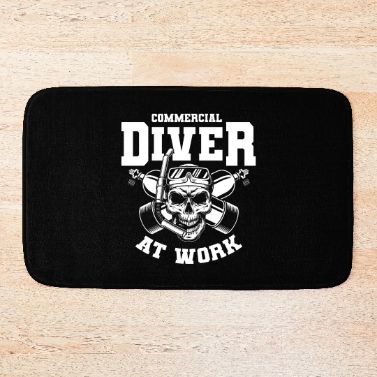 Scuba Diving Diver Bath Mats