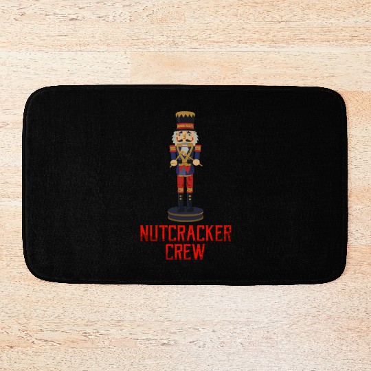 Nutcracker Crew Ballet Dance Play Retro Nut Cracke Bath Mats