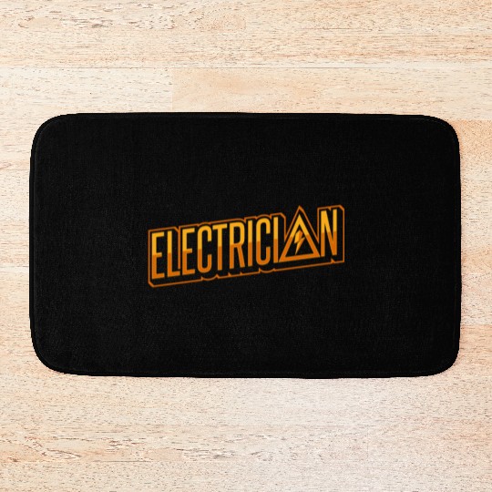 Electrician Electrical Engineer Lineman Bath Mats