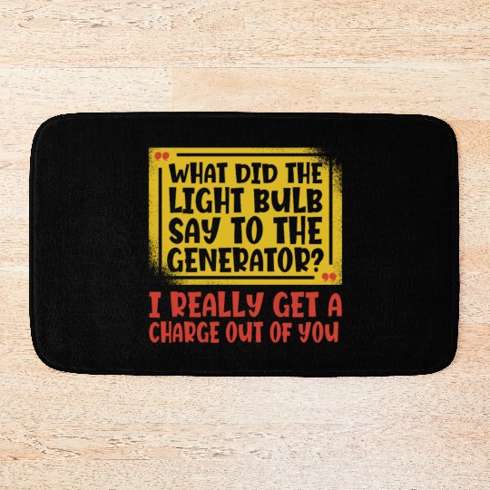 Electrician Electrical Engineer Lineman Bath Mats