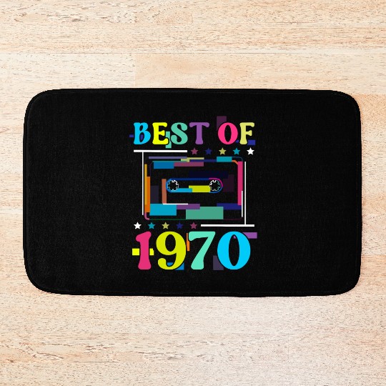 Best Of 1970 | Birthday Bath Mats | Birthday Retro