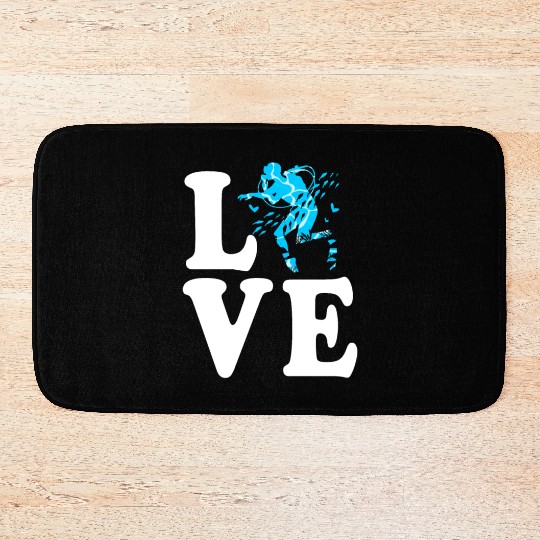 I Love Scuba Diving Bath Mats