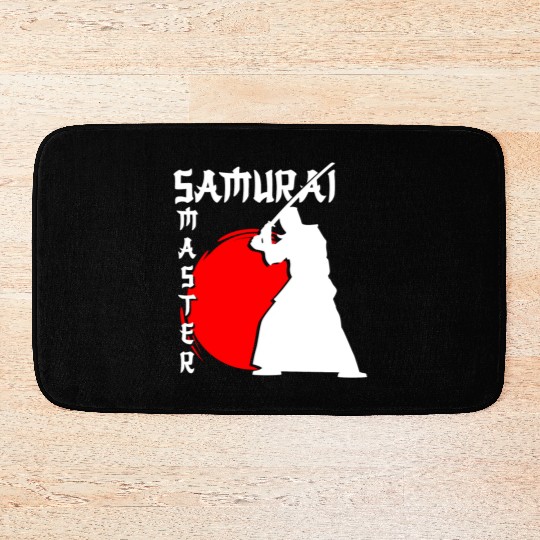 Japan Katana Martial Arts Honor Bath Mats