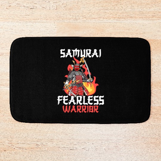 Samurai Katana Honor Bath Mats